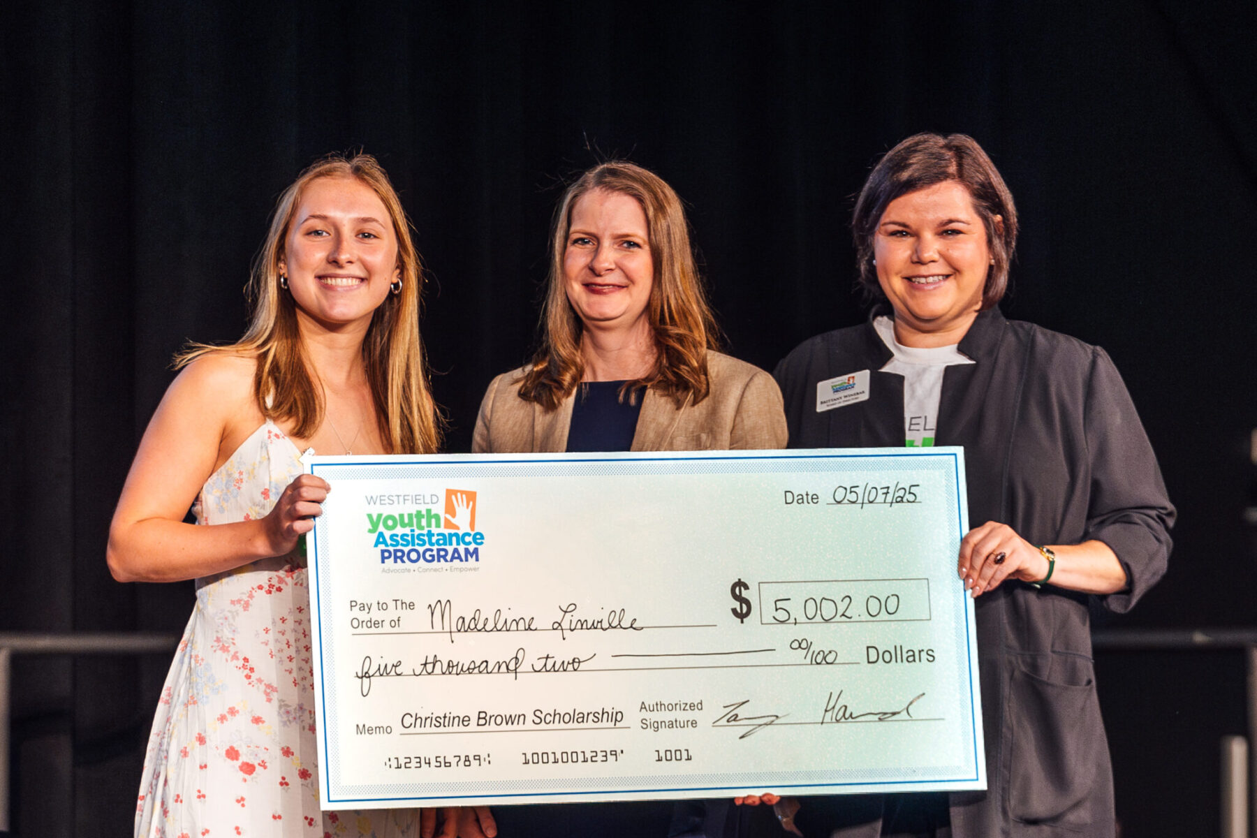 Westfield Youth Assistance Program’s 4th Annual Christine D. Brown Memorial Scholarship Application